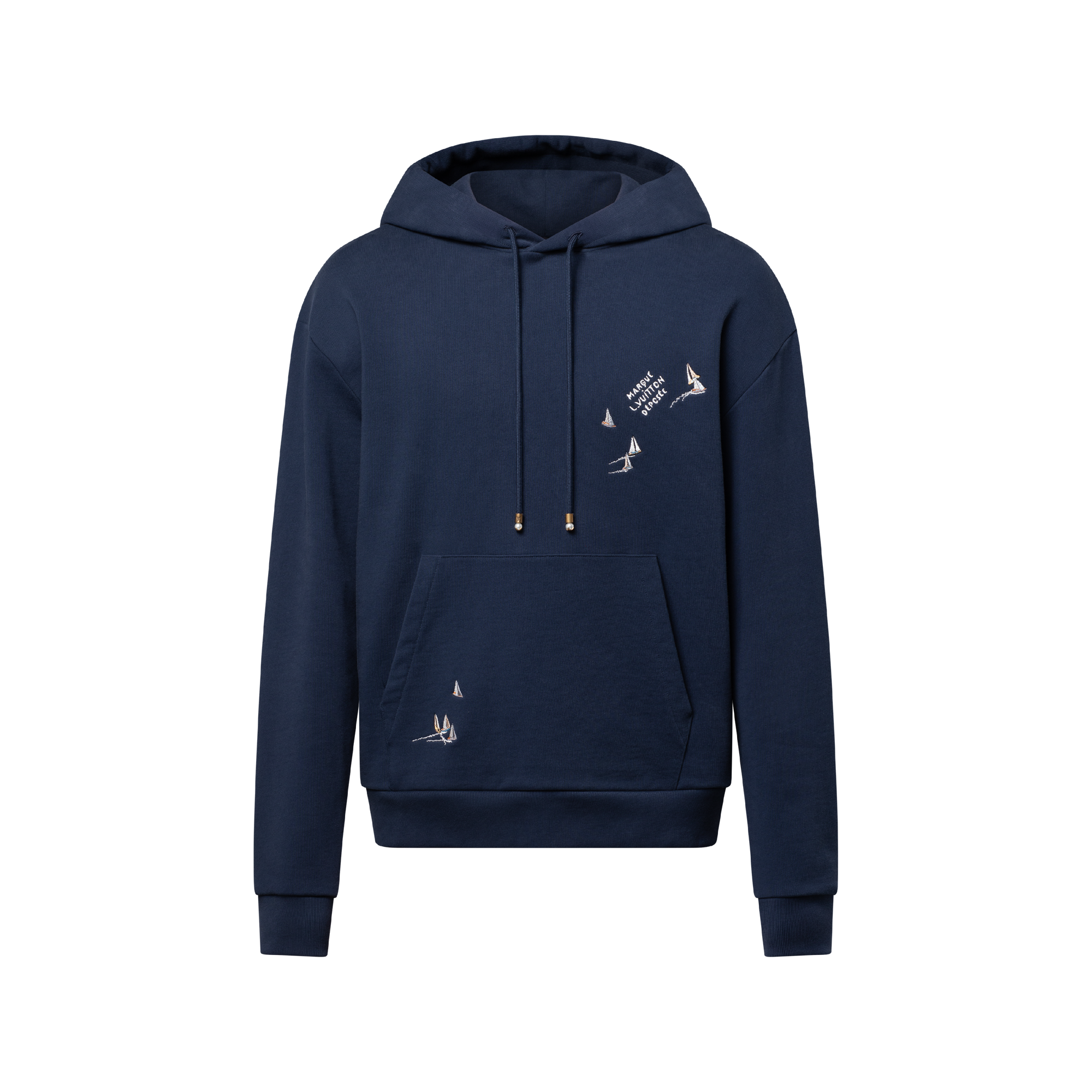 Embroidered Signature Hoodie - Men - Ready-to-Wear | LOUIS VUITTON ®